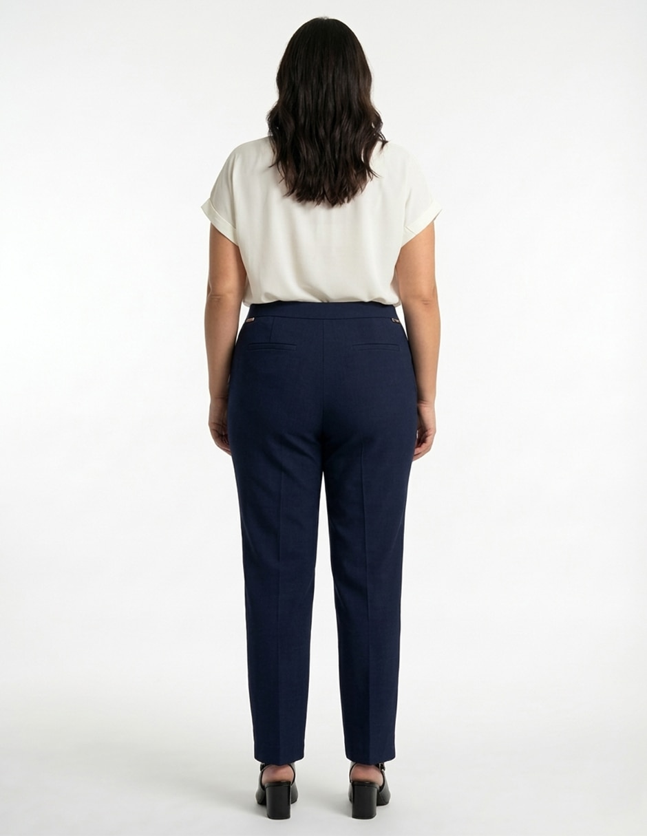 Pantalón chino slim para mujer 2
