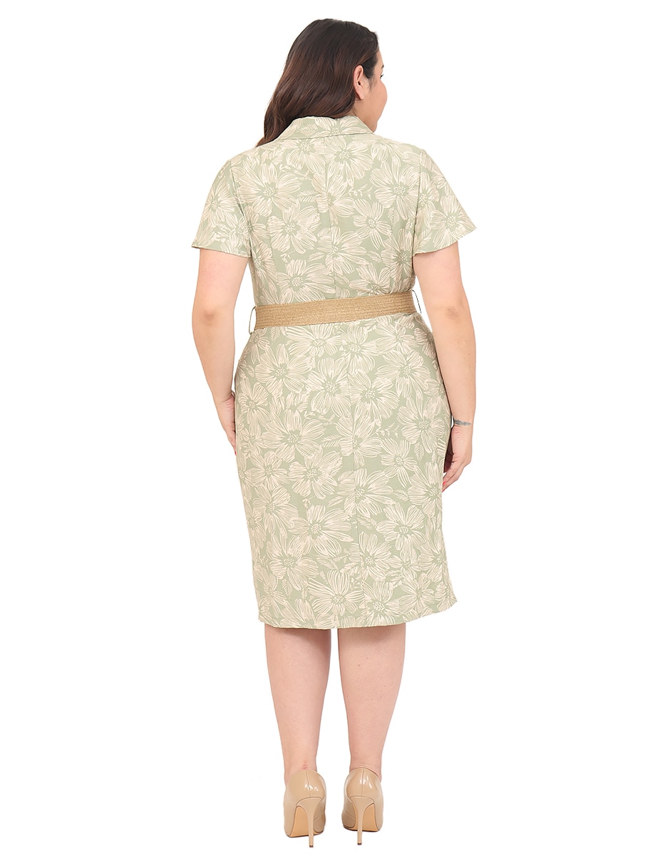 Vestido a la rodilla casual Grupo Magnolia para mujer 2