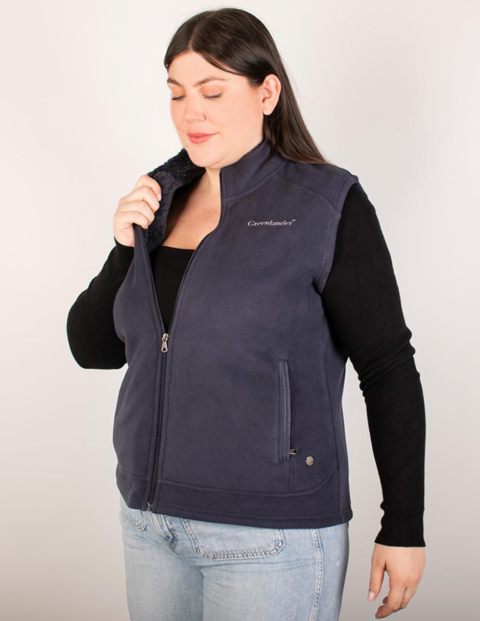 "chaleco" greenlander no "de" poliéster "para mujer"