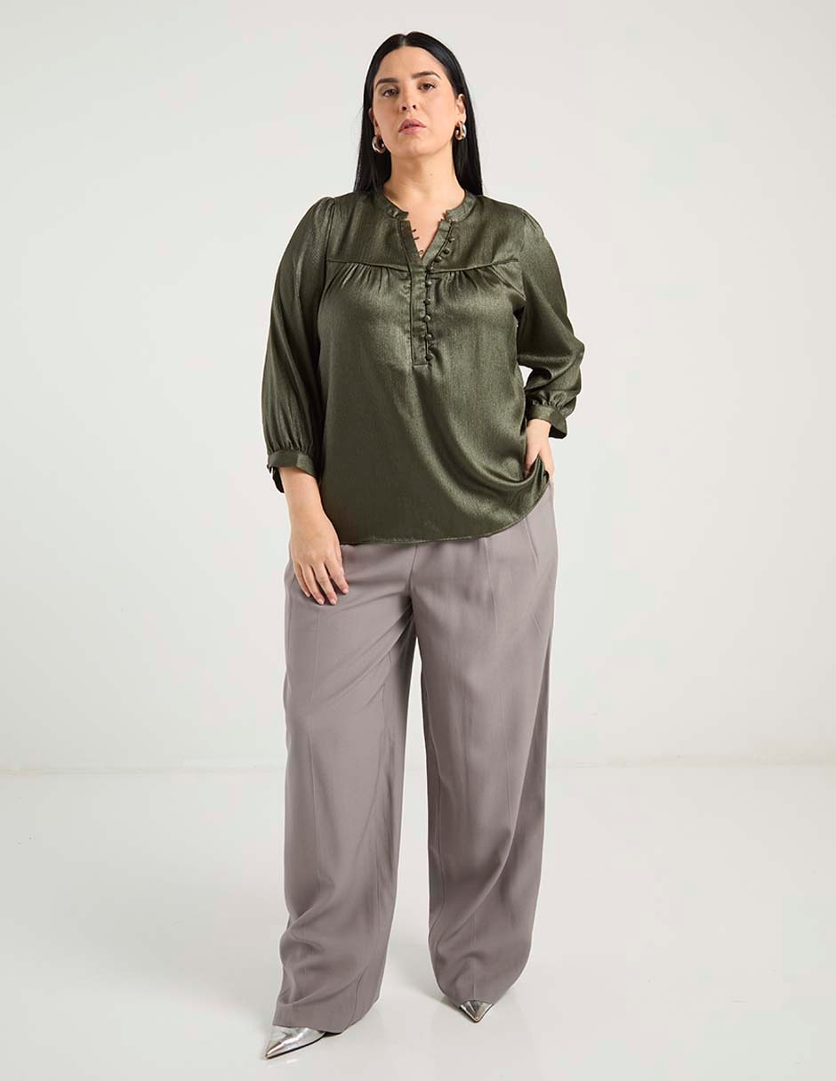 Blusa manga 3/4 para mujer 2