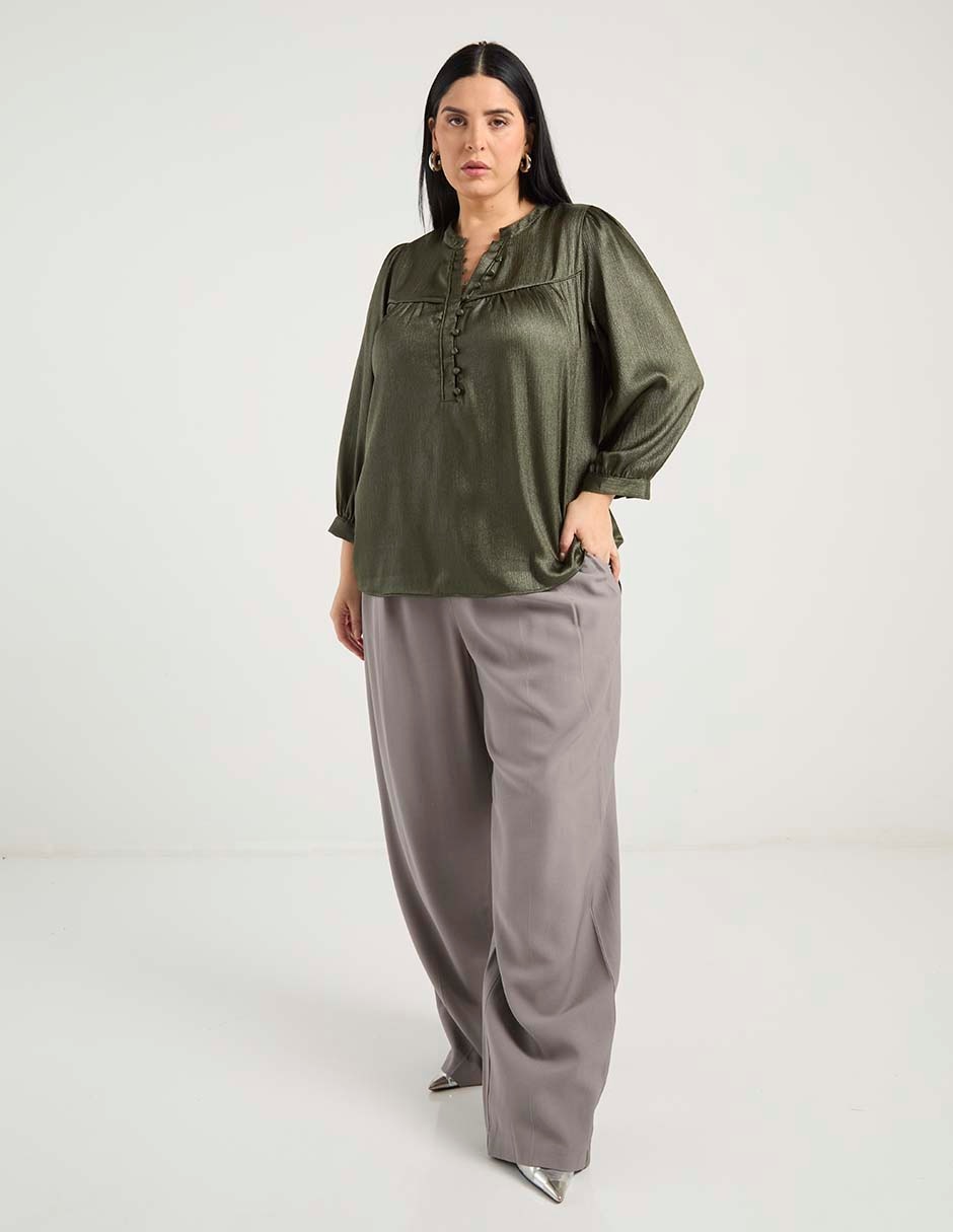 Blusa manga 3/4 para mujer 3