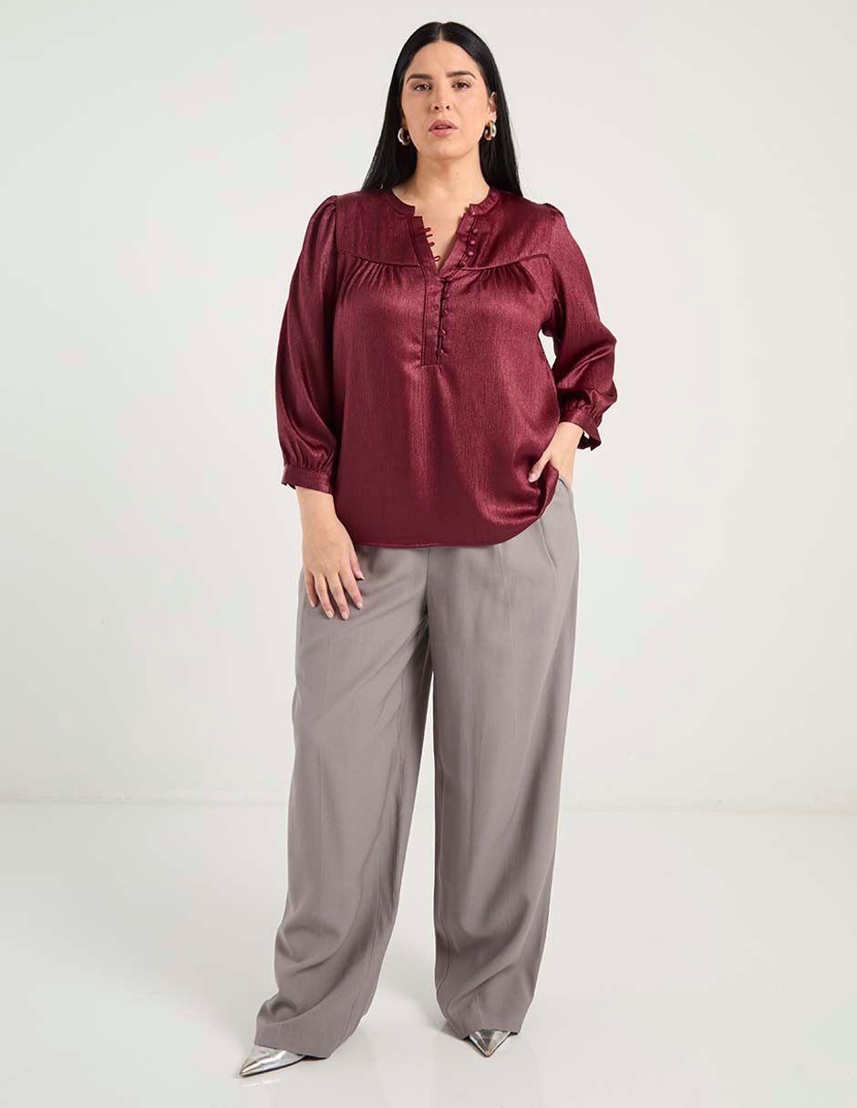 Blusa manga 3/4 para mujer 2