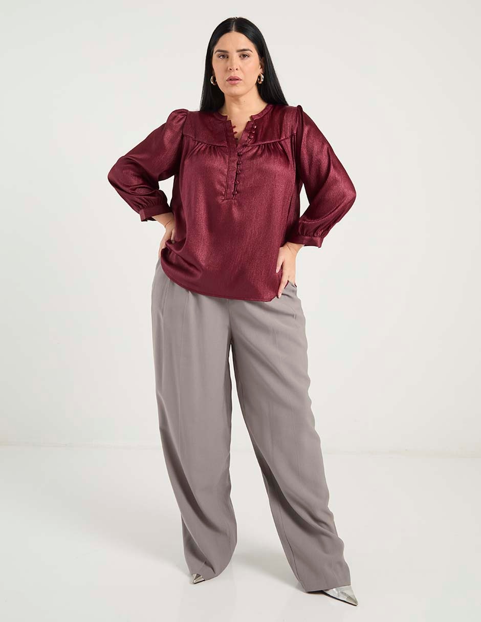 Blusa manga 3/4 para mujer 3