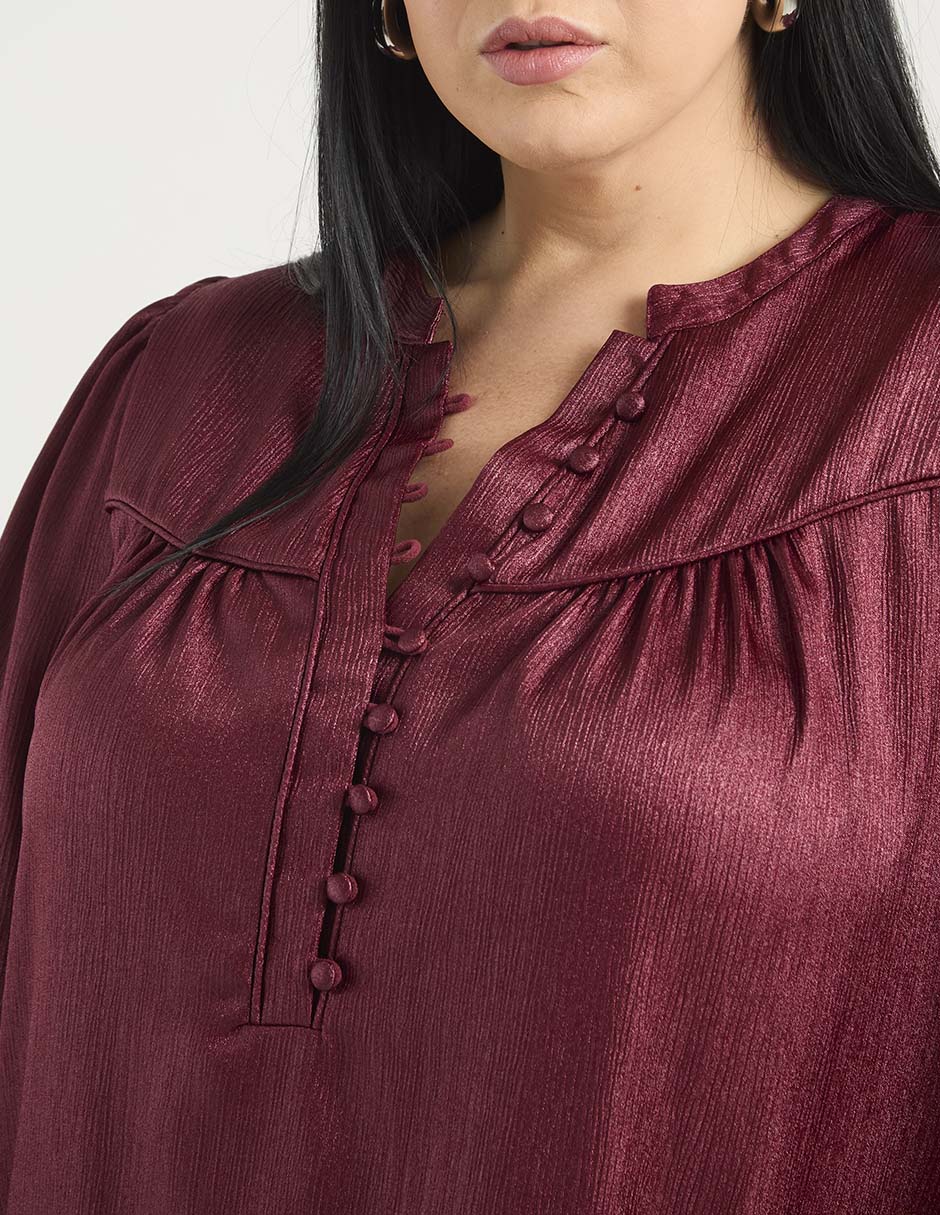 Blusa manga 3/4 para mujer 4