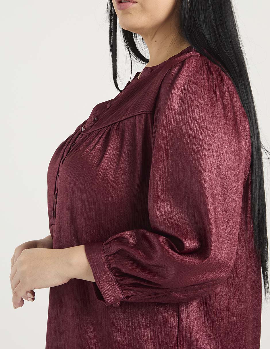 Blusa manga 3/4 para mujer 5