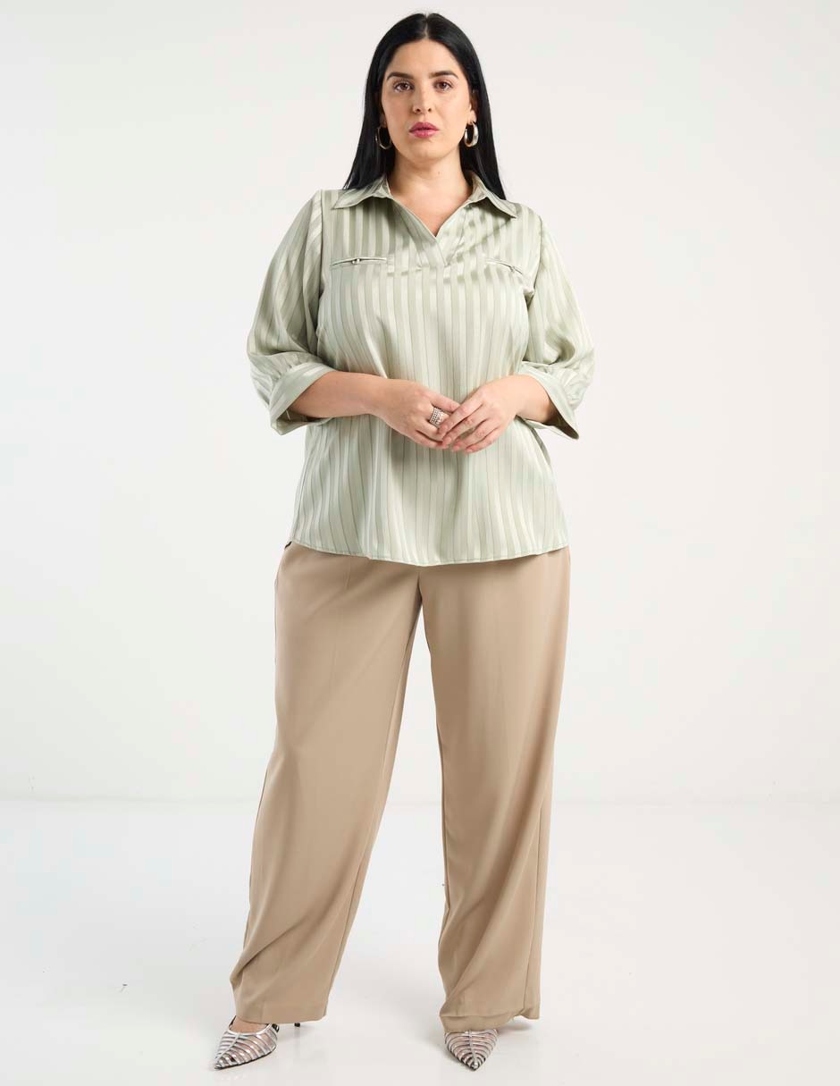 Blusa manga 3/4 para mujer 3