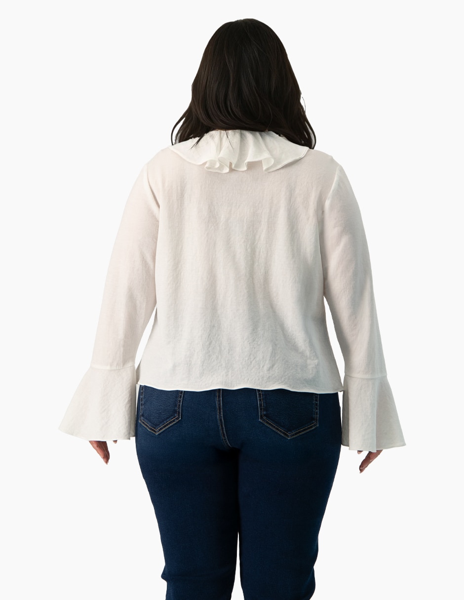 Blusa manga larga para mujer 2