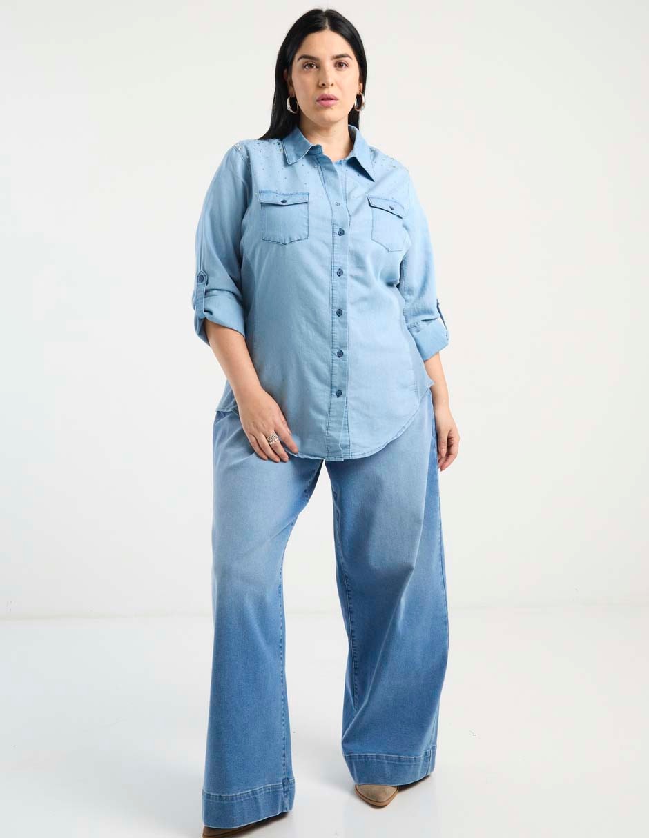 Blusa manga 3/4 para mujer 3