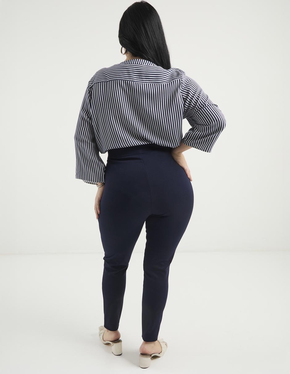 Legging cintura alta con elástico para mujer 2