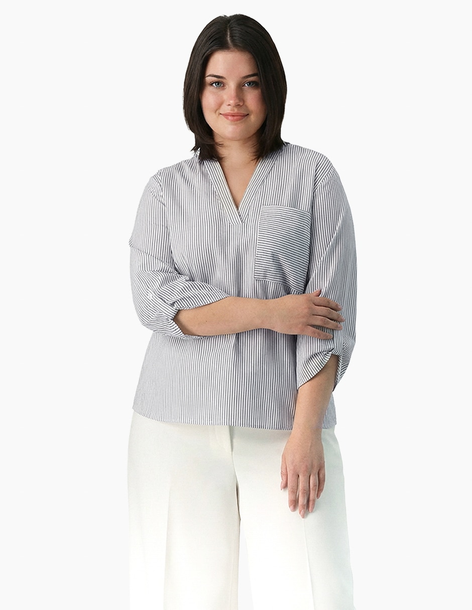 Camisa manga larga para mujer