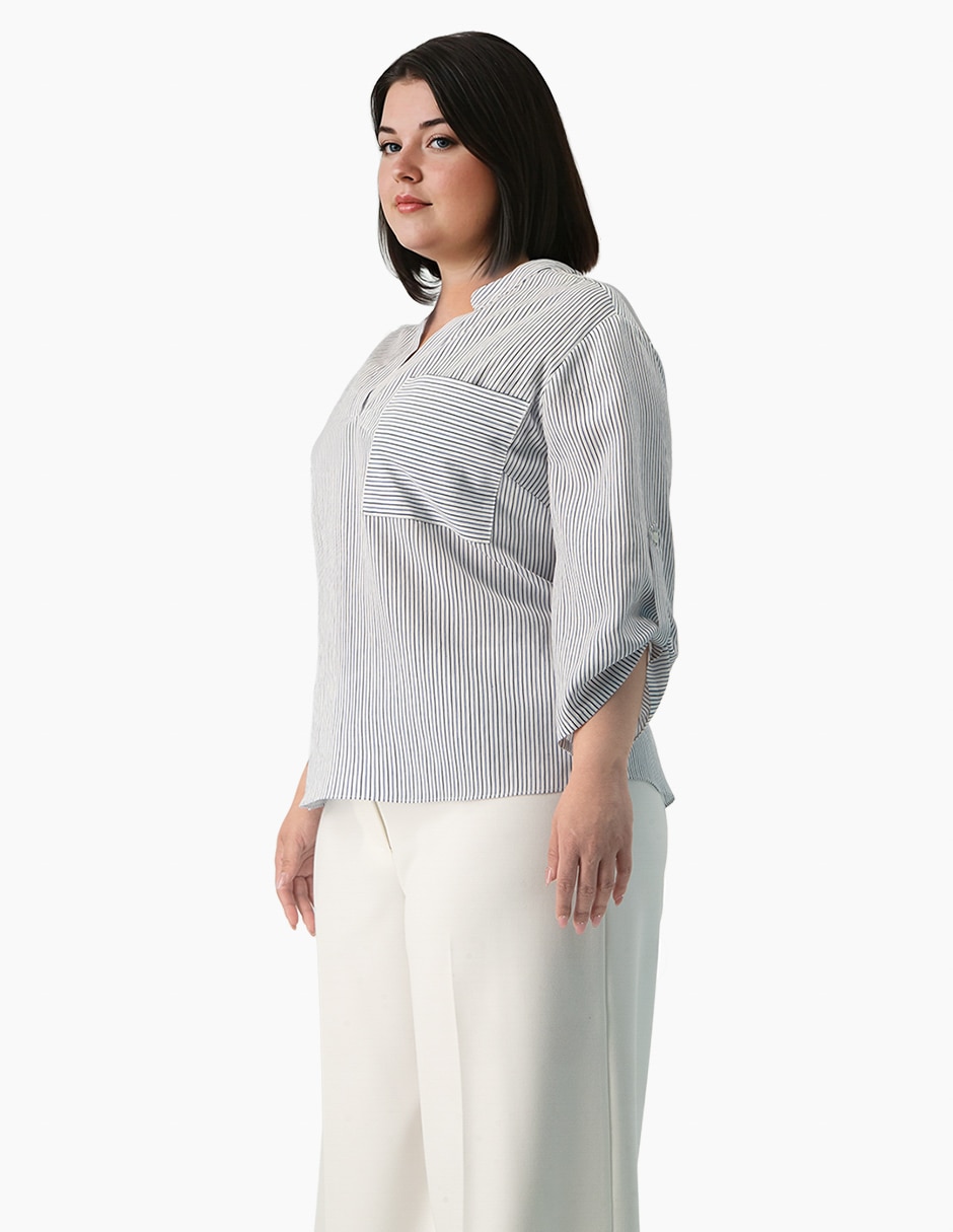 Camisa manga larga para mujer 3