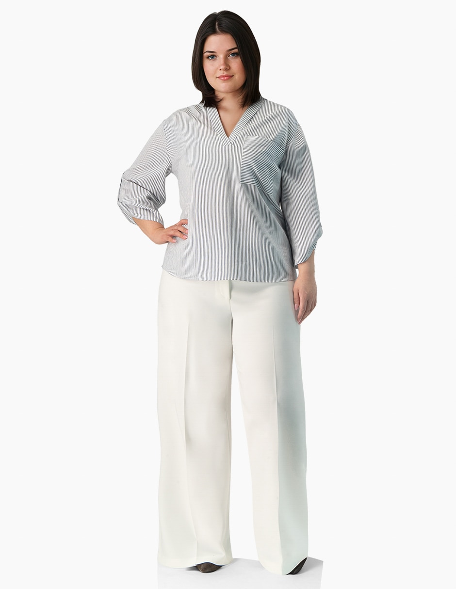 Camisa manga larga para mujer 4