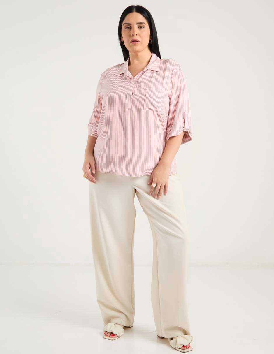 Blusa Davinchy manga 3/4 para mujer