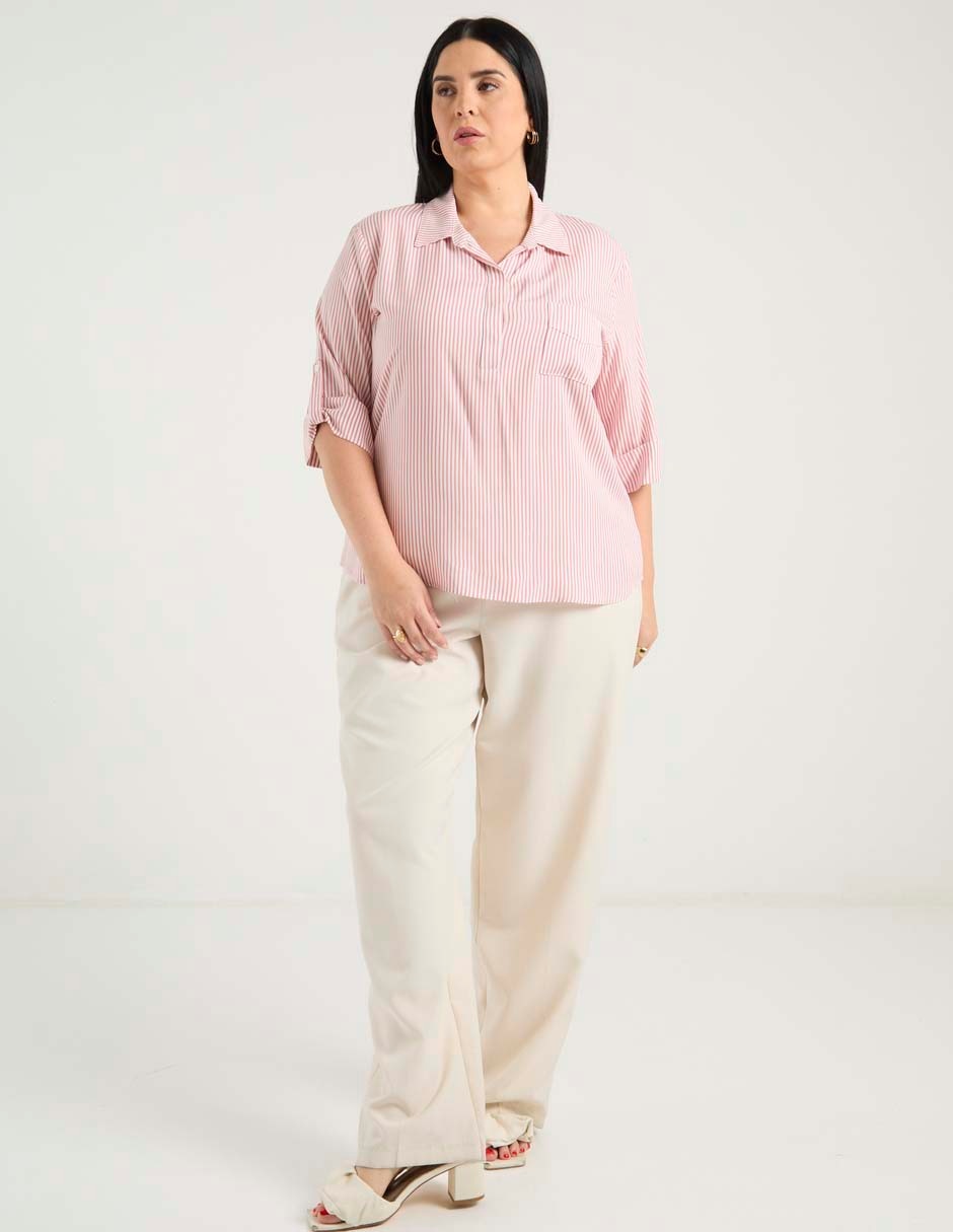 Blusa Davinchy manga 3/4 para mujer