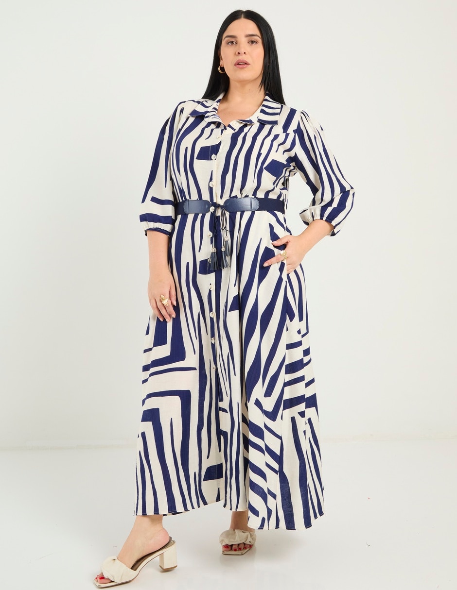 Vestido largo casual para mujer 2