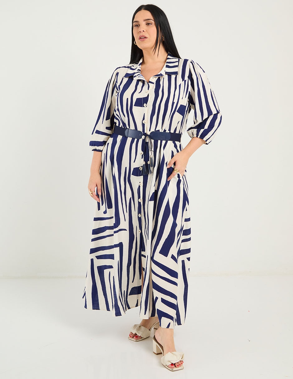 Vestido largo casual para mujer 3