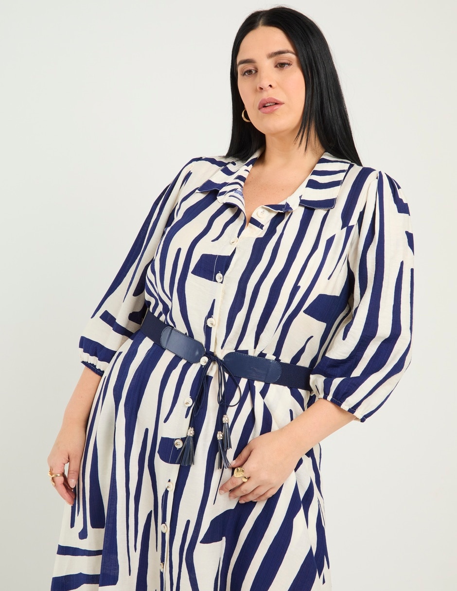 Vestido largo casual para mujer 4