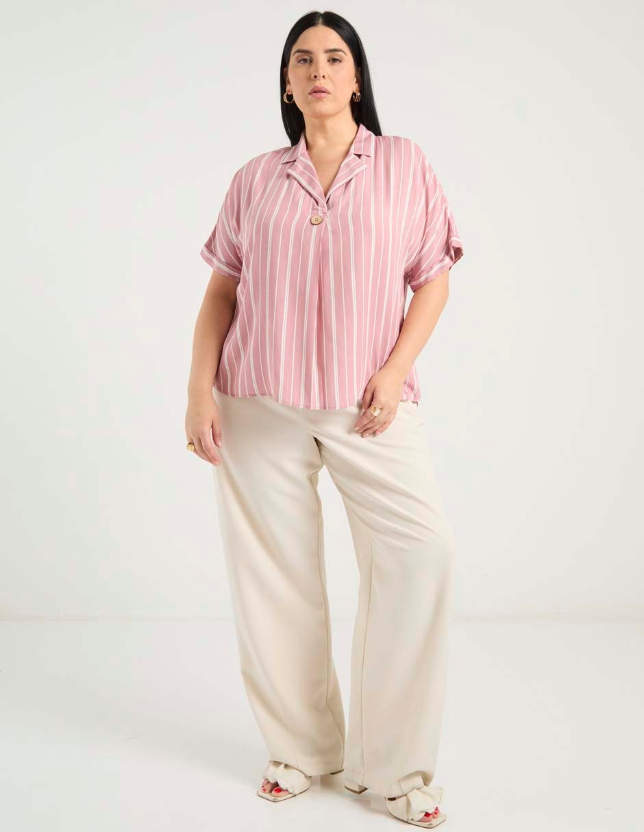 Blusa manga corta para mujer 2