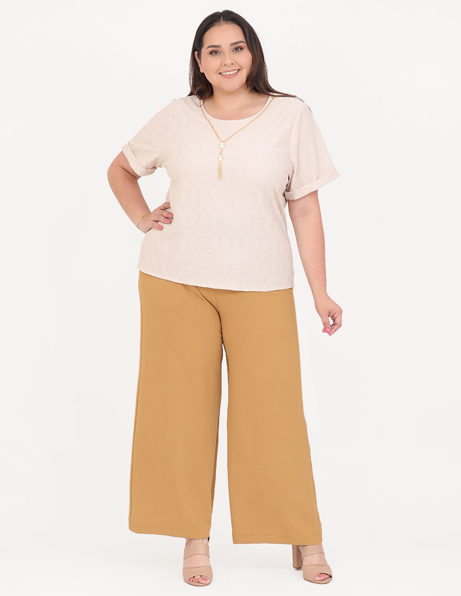 Blusa manga corta para mujer 2