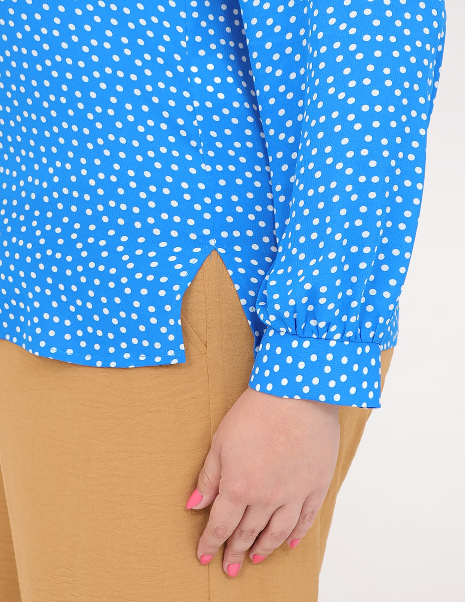Blusa manga larga para mujer 4