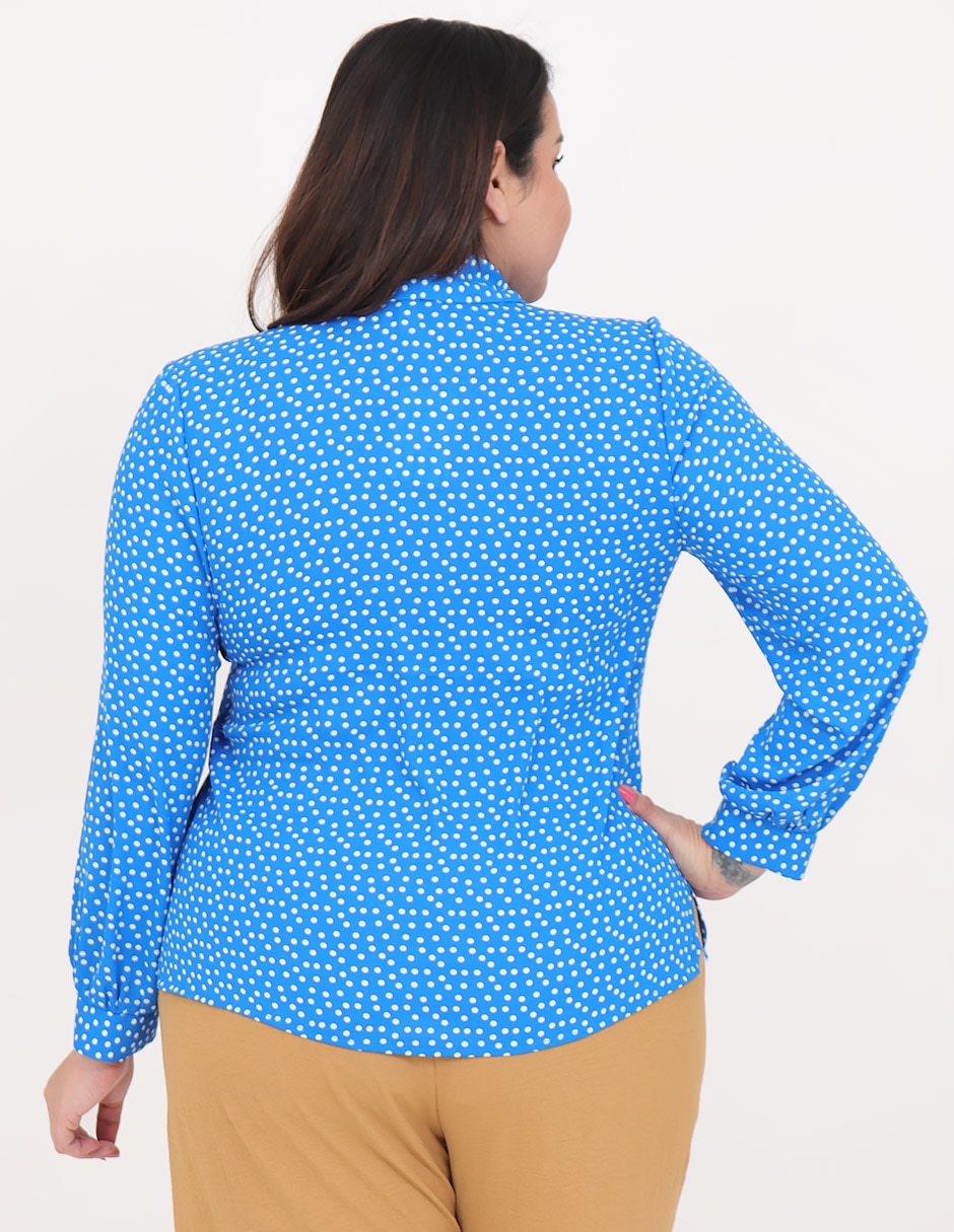 Blusa manga larga para mujer 6