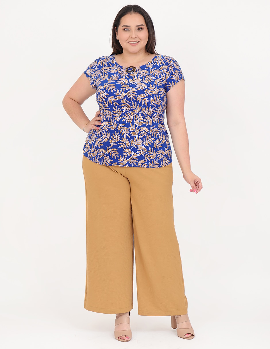 Blusa manga corta para mujer 2