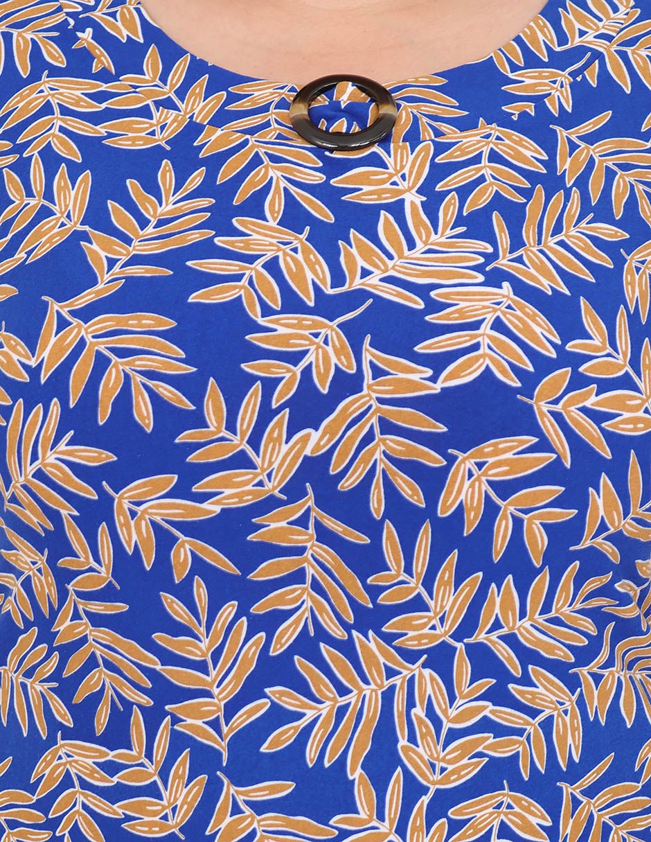 Blusa manga corta para mujer 4