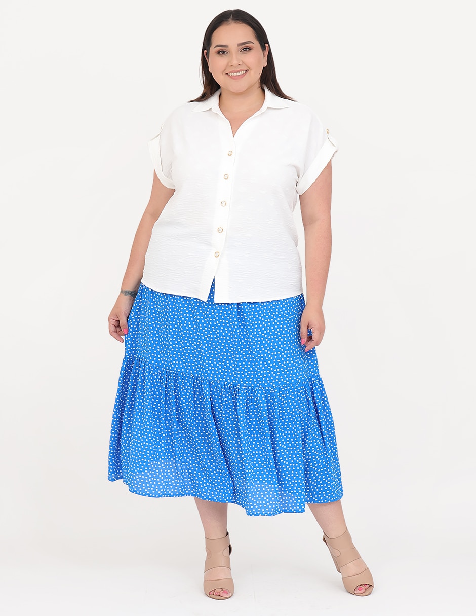 Blusa manga corta para mujer 2