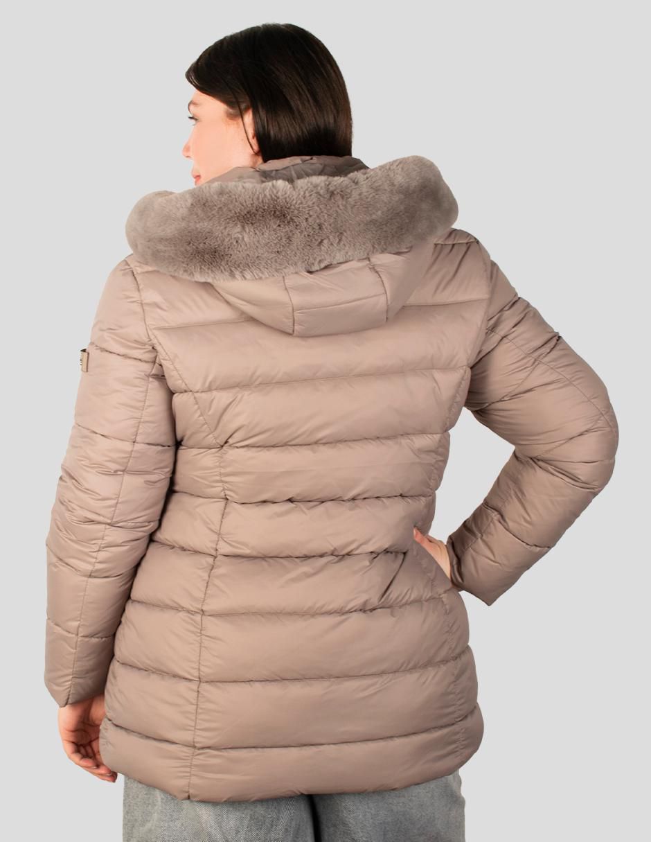 "chamarra" acolchada greenlander no impermeable "de" poliéster "para mujer"