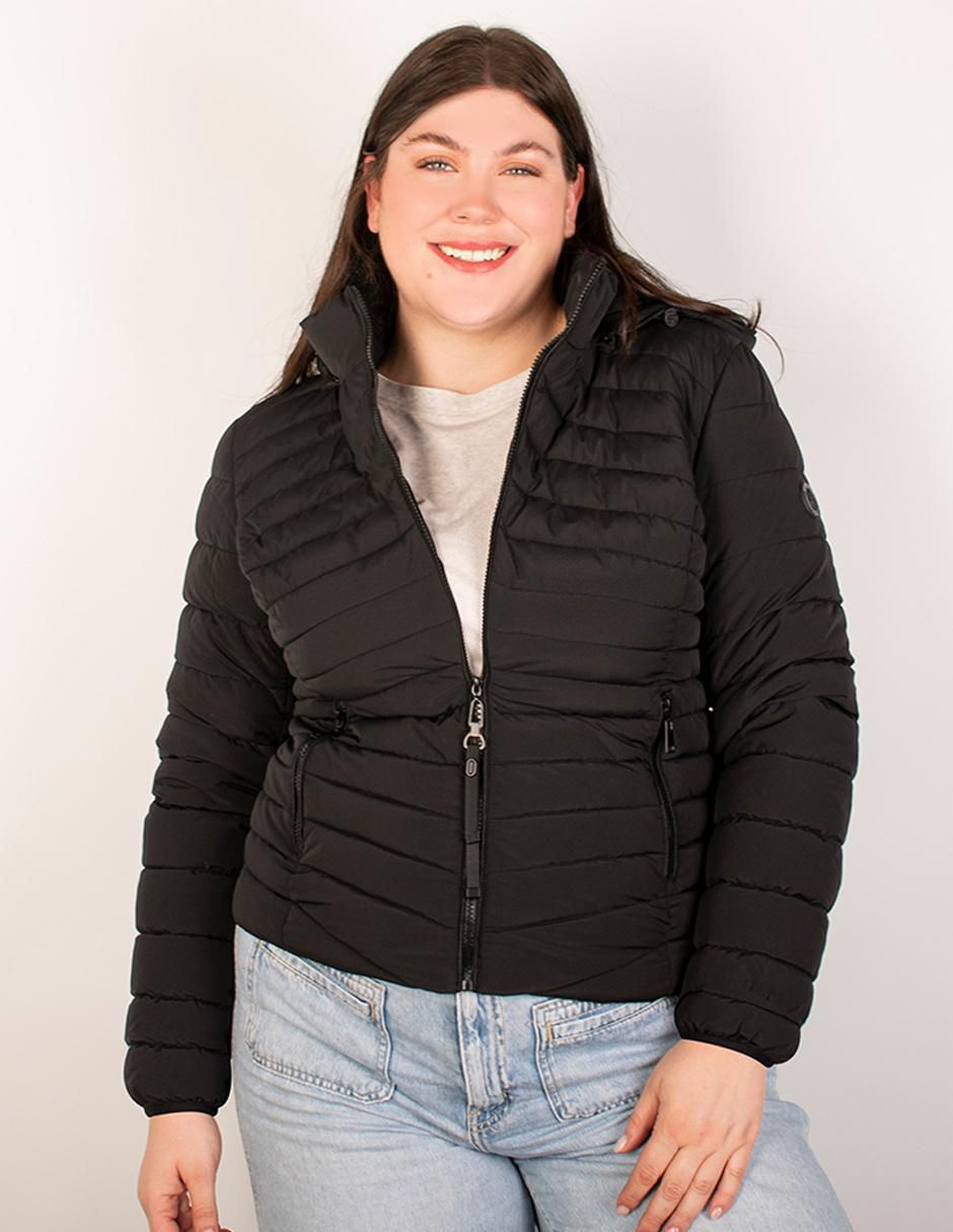 "chamarra" acolchada greenlander no impermeable "de" poliéster "para mujer"