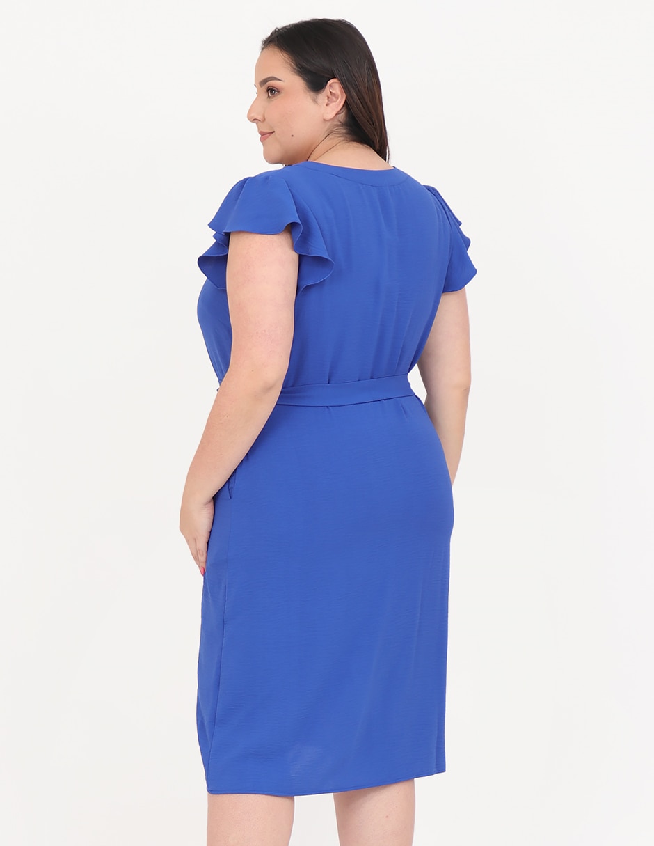Vestido a la rodilla casual para mujer 6
