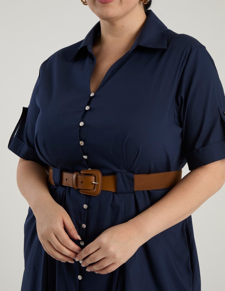 Vestido crop casual para mujer 4
