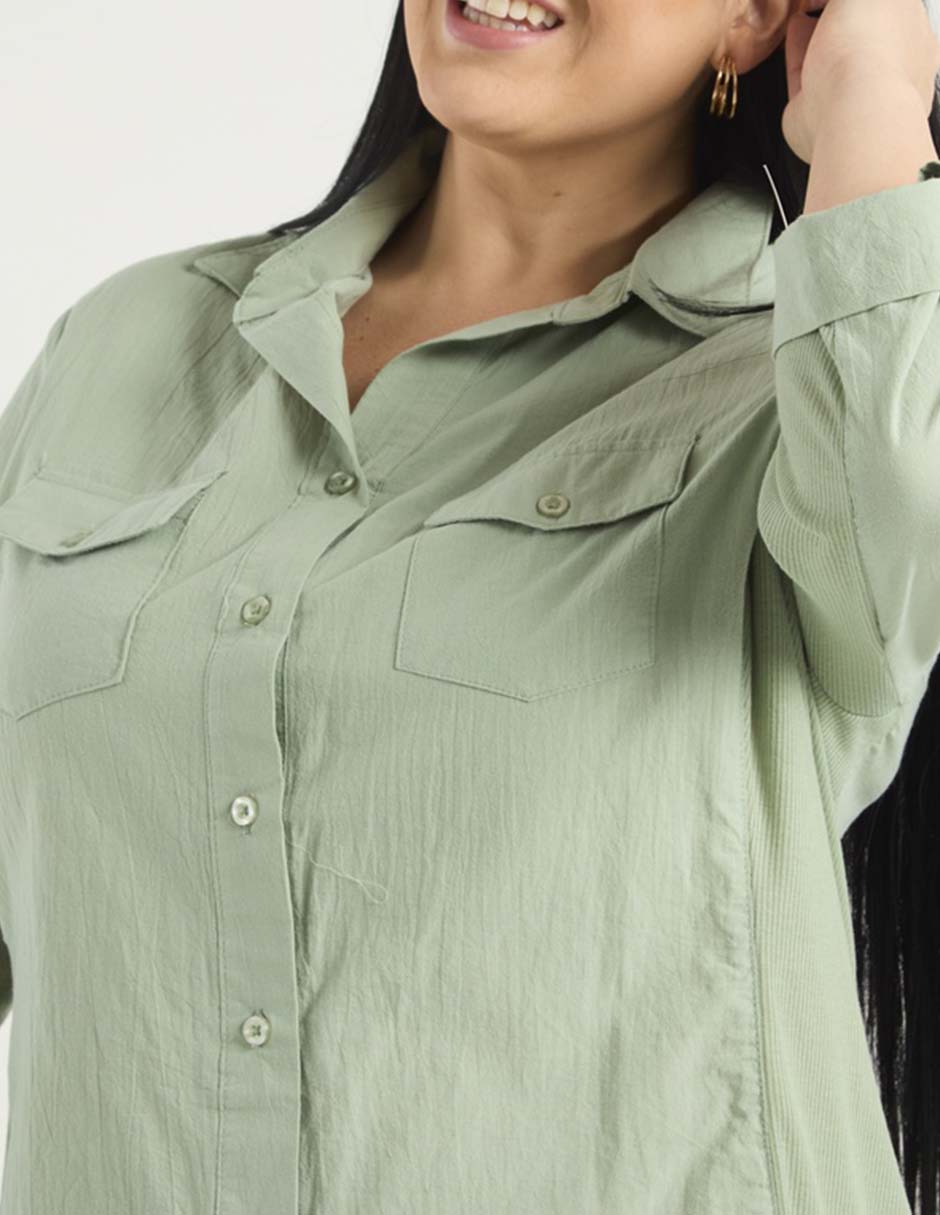 Blusa manga 3/4 para mujer 4