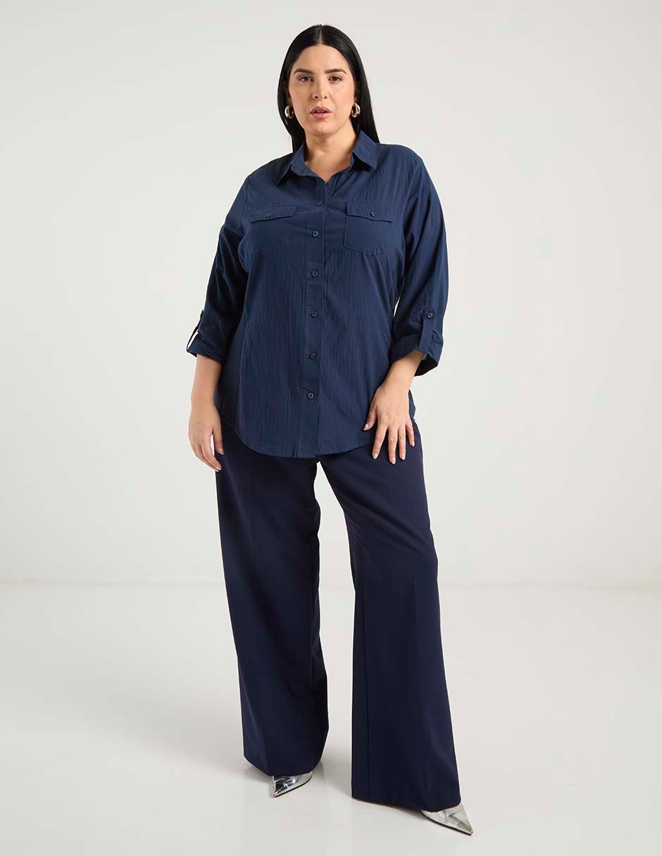 Blusa Davinchy manga 3/4 para mujer