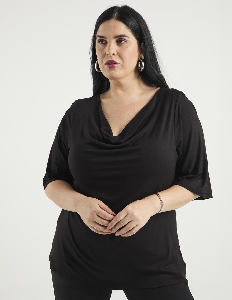 Blusa manga al codo para mujer Blusa manga al codo para mujer
