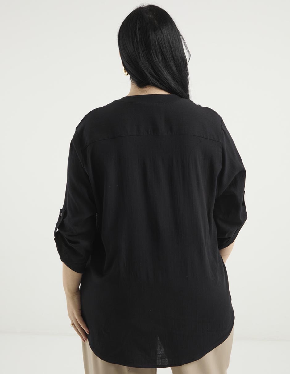 Blusa manga 3/4 para mujer 2