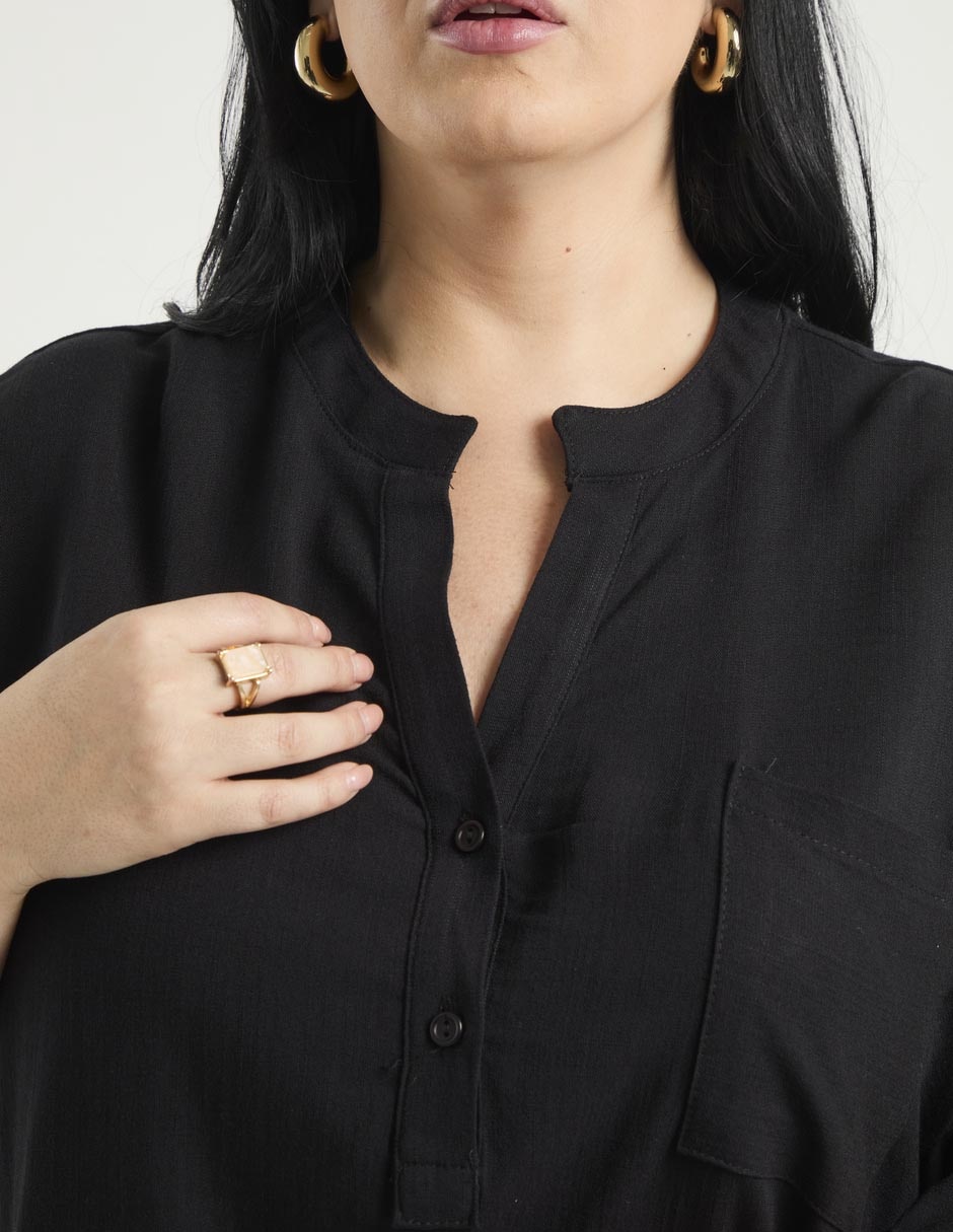 Blusa manga 3/4 para mujer 4