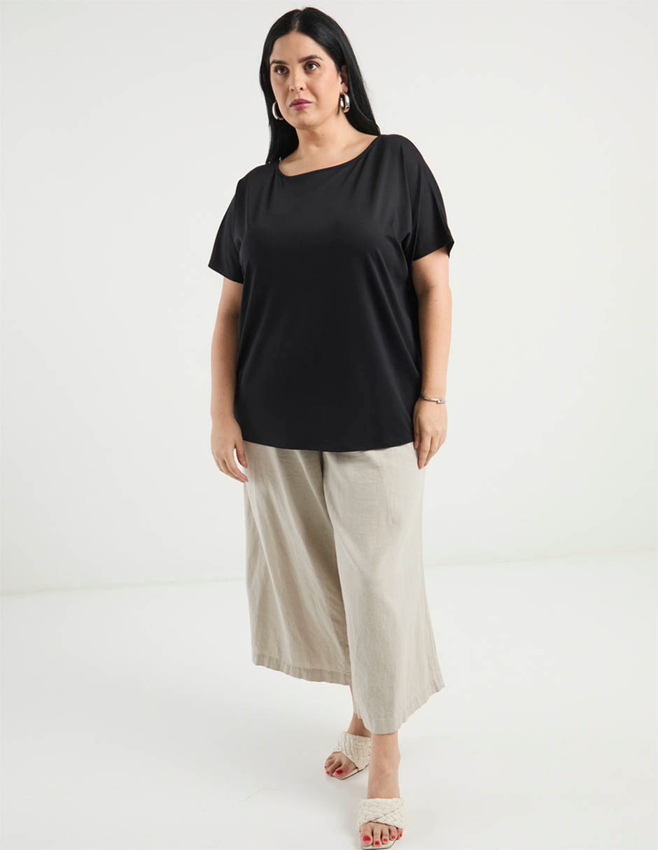 Blusa manga corta para mujer 3