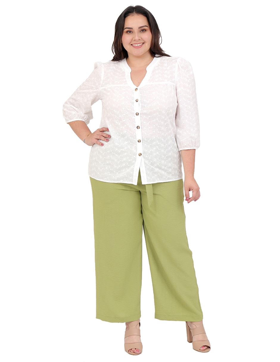 Blusa manga 3/4 para mujer 6