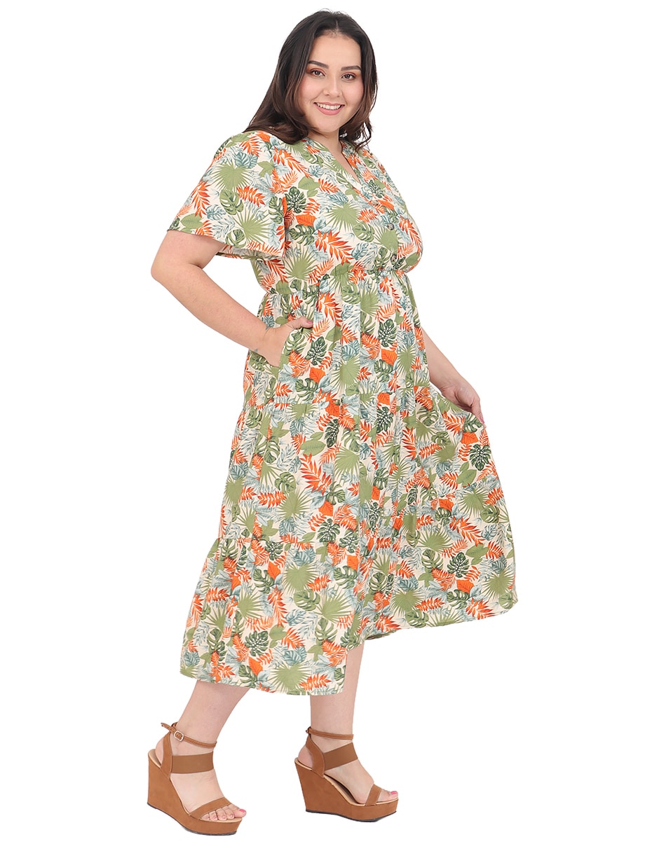 Vestido midi casual para mujer 3