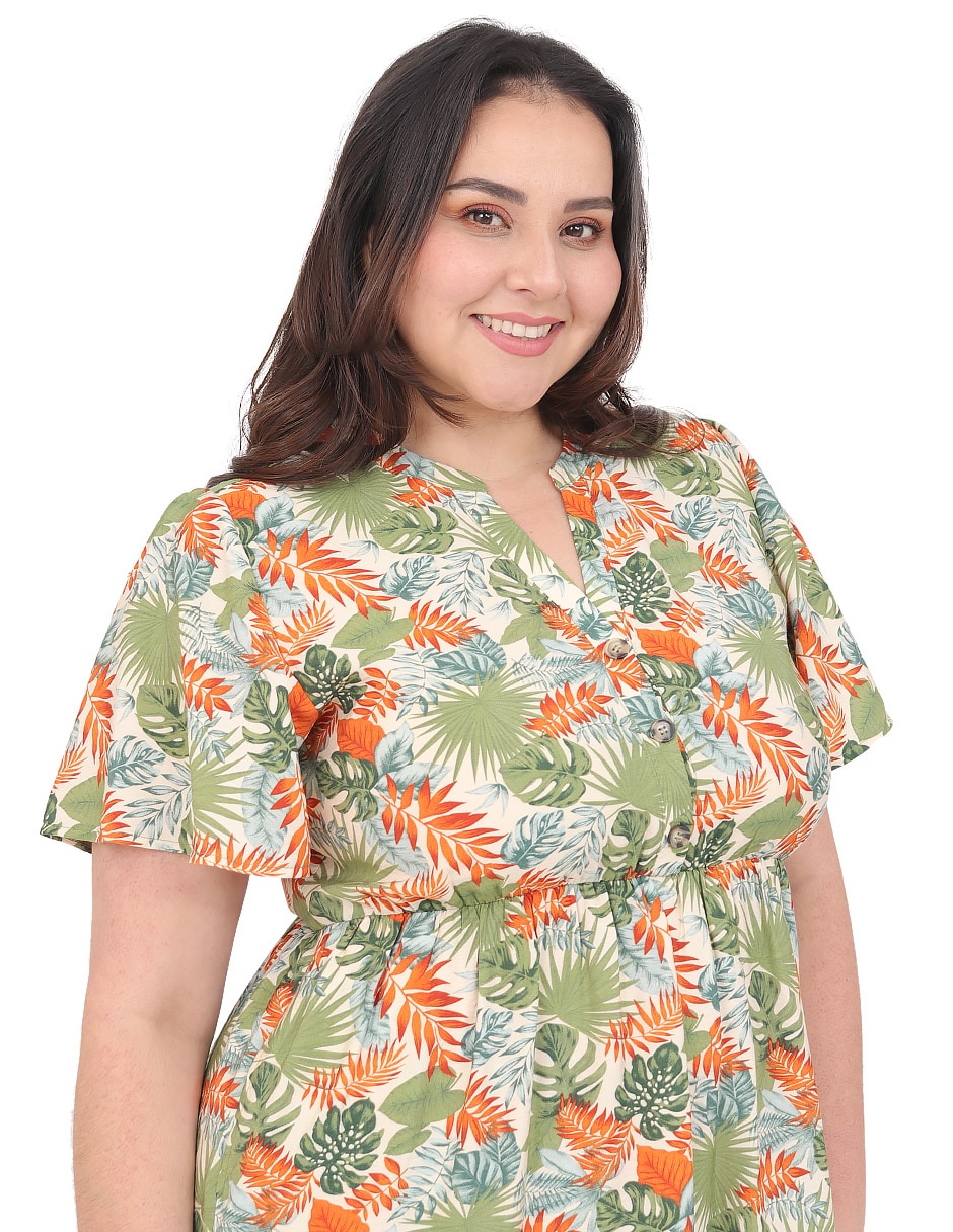 Vestido midi casual para mujer 5