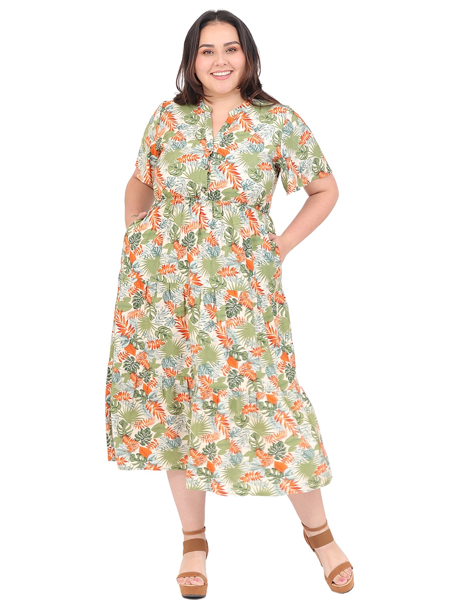 Vestido midi casual para mujer 6