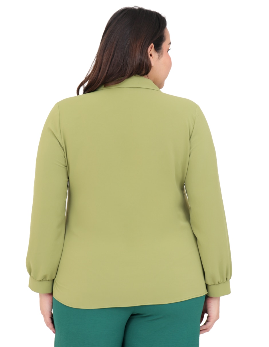 Blusa manga larga para mujer 2