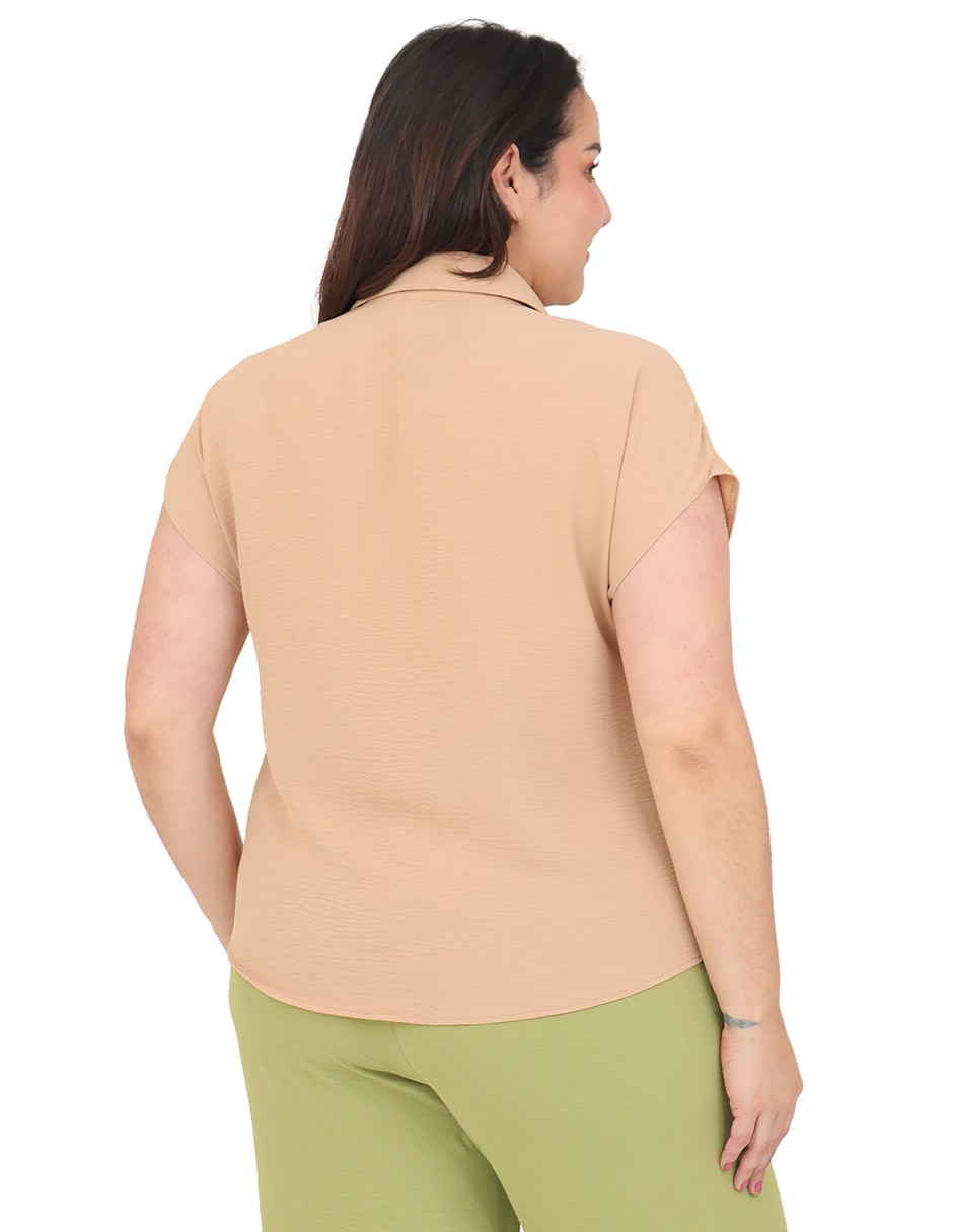 Blusa manga corta para mujer 2