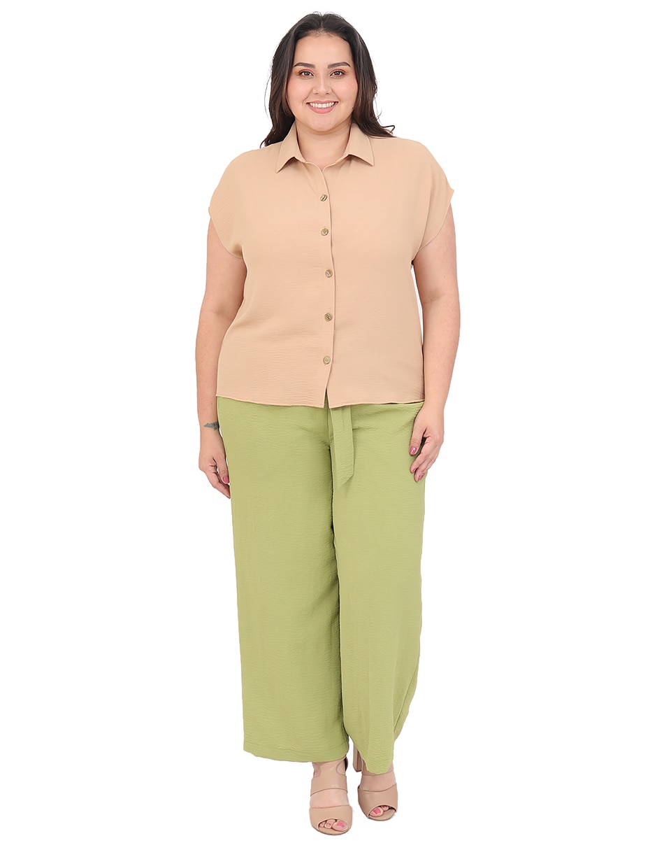 Blusa manga corta para mujer 6