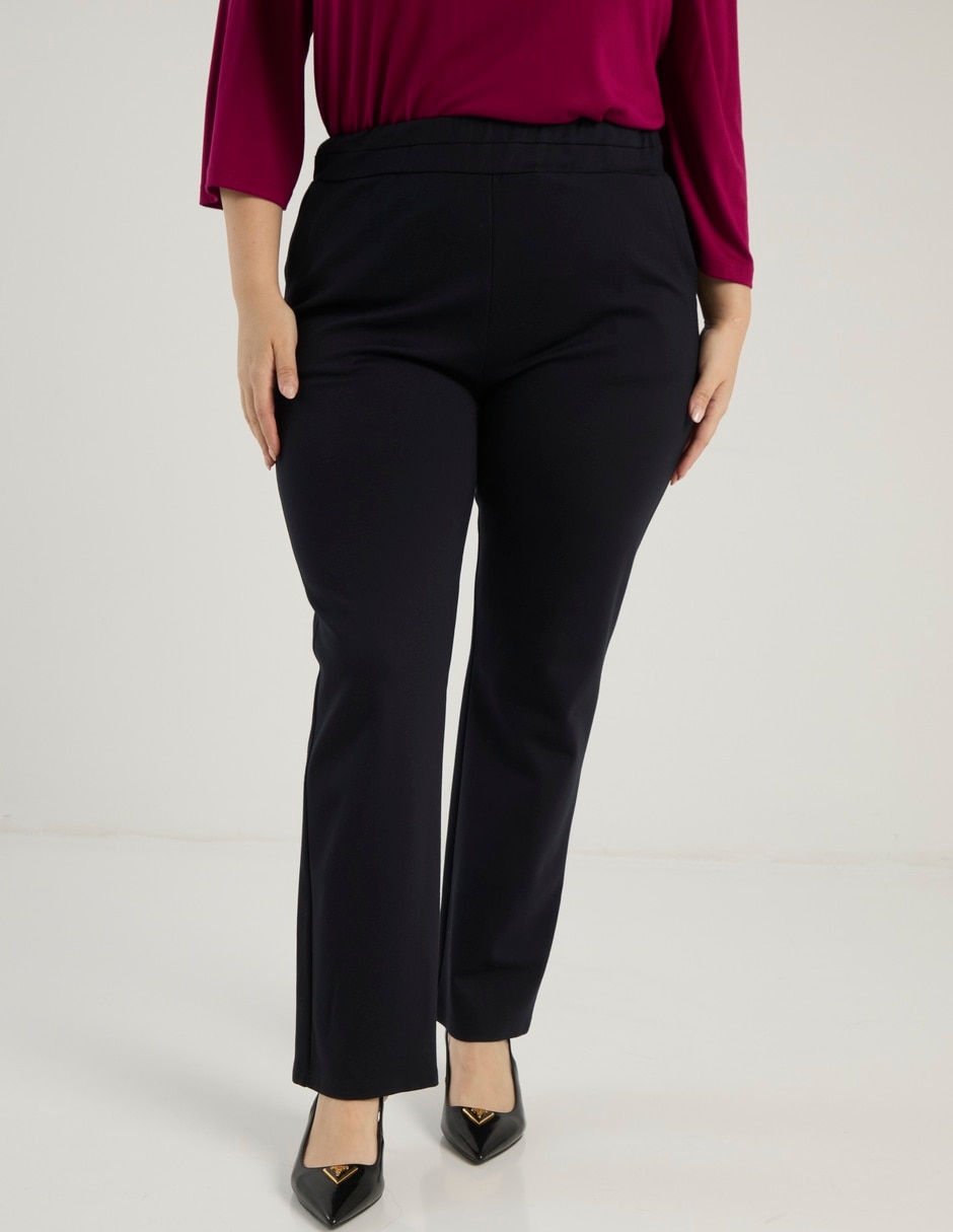 Pantalón regular para mujer