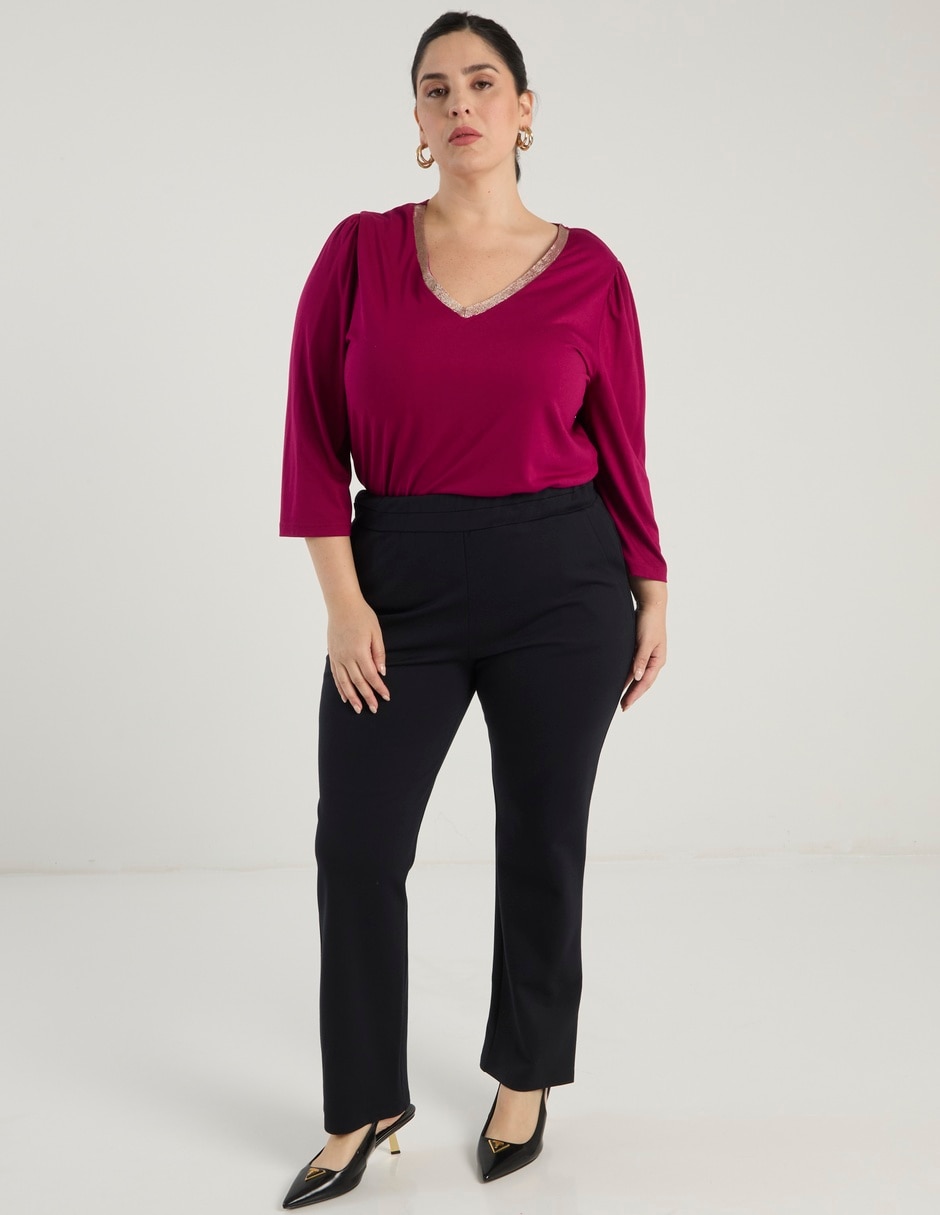 Pantalón regular para mujer 2