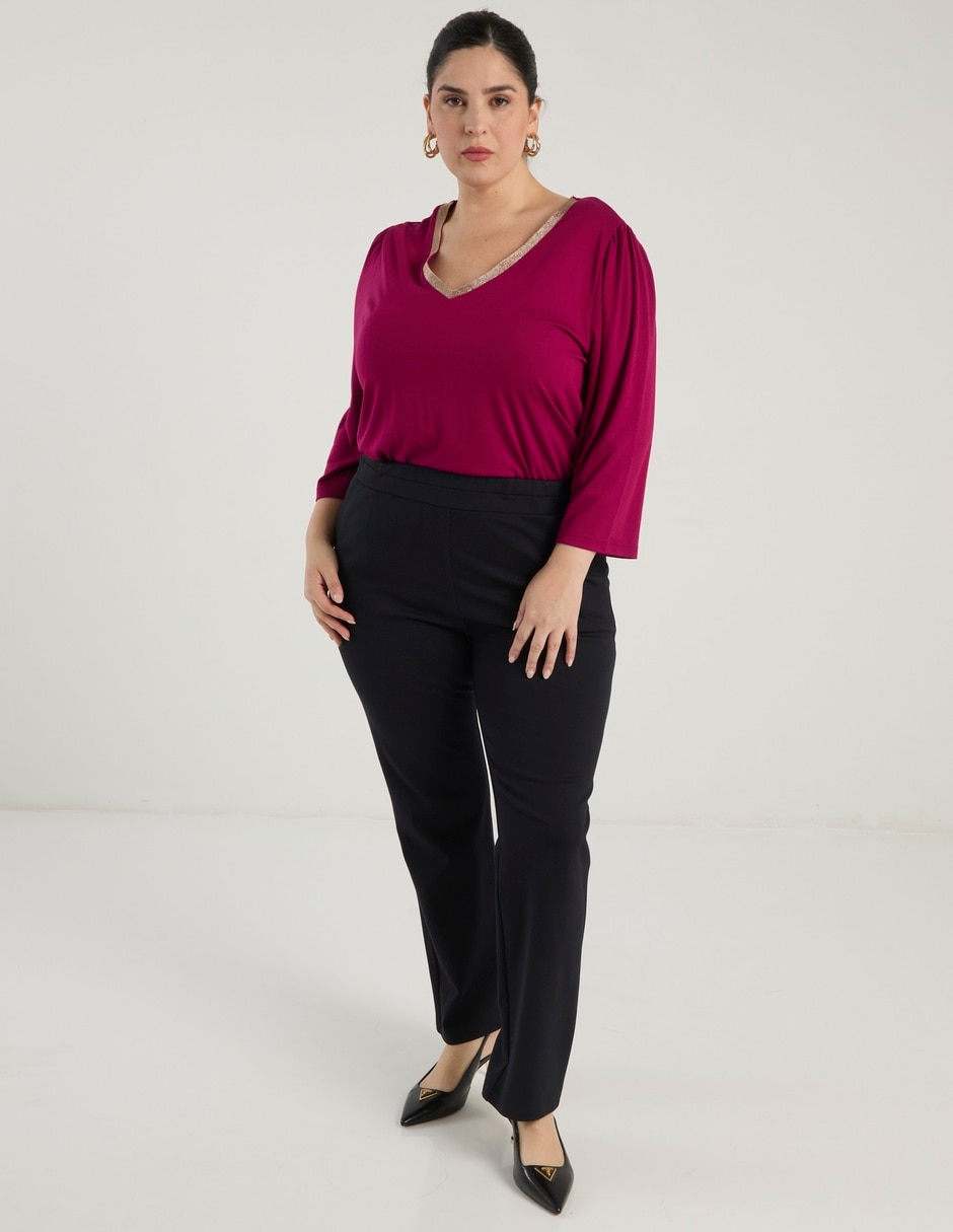 Pantalón regular para mujer 3