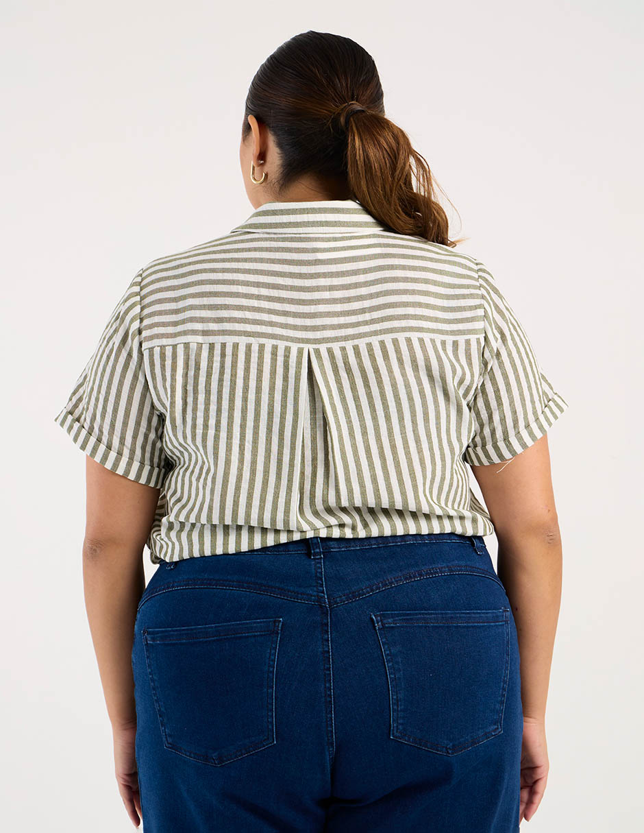 Blusa manga corta para mujer 3