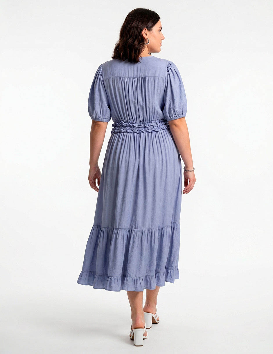 Vestido midi casual para mujer 2